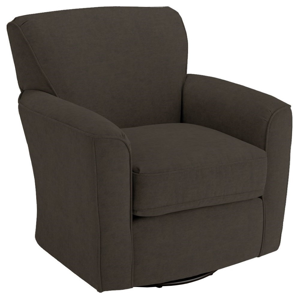 Best Home Furnishings Kaylee 2887 23363 Kaylee Swivel Barrel Arm